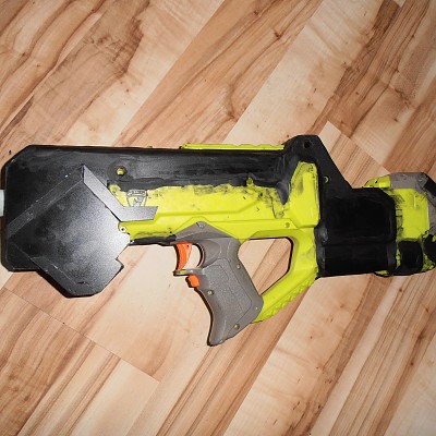 Full auto Nerf Rayven