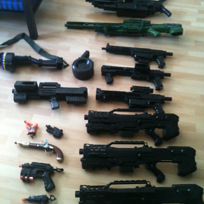 Da seht ihr mal das meiste meiner Sammlung.