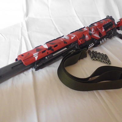 Nerf Longstrike "Hells Bell"
Mit OMW Massacre Kit