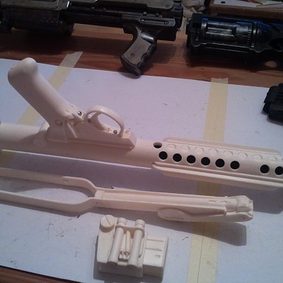 (WIP) Star Wars E-11 Blaster, Bausatz von www.doopydoos.com