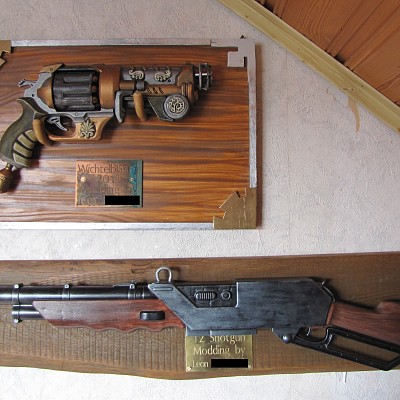 Display Wand Blasted