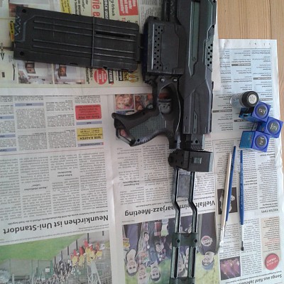 Stryfe mit Spectre Schulterstütze