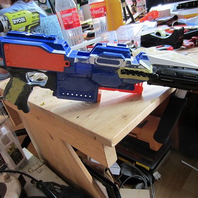 Anbau vom Lauf und eines Taktischen Griffes