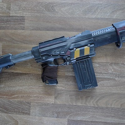 Endlich is der Schaft fertig.