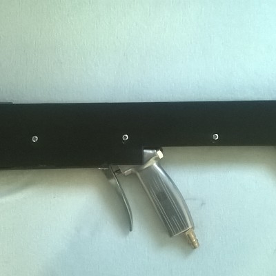 SMG zusammen gebaut, Magazin verkleidung fehlt noch und natürlich die Farbe.