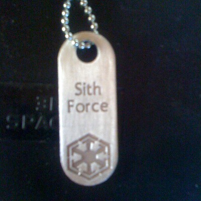 Sith Erkennungsmarken Vorne