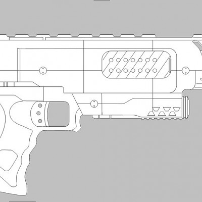 nerf raider by alexzuelke tac d4pg6e1