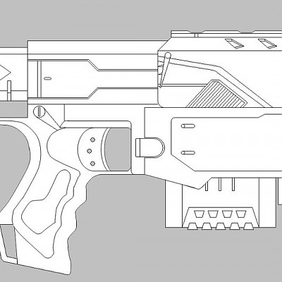 nerf recon 2 0 by alexzuelke tac d4m1hpi