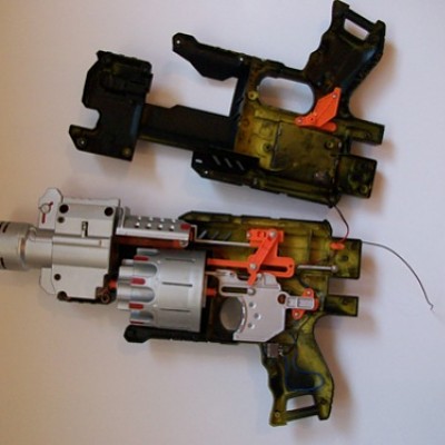 Neuer Platz des Schalters unter dem Abzug.