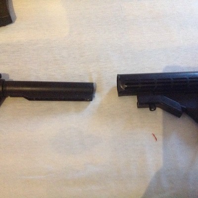 Selbst bau M4 Stock Tube