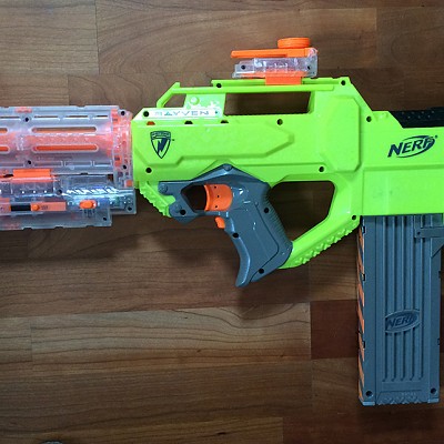 Rayven + verkürzter Reconlauf + Light Beam Unit + Recon Flip-Up Sight