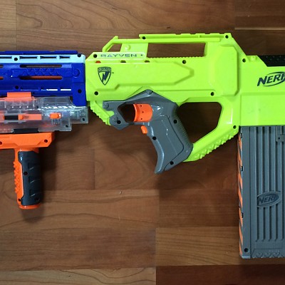 Rayven +  Retaliatorlauf + Retaliator-Frontgriff + Light Beam Unit