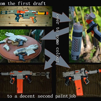 Nur noch saubermachen, versiegeln, verlöten und ein Yutani Comany Logo drauf, dann ist das mal gut.