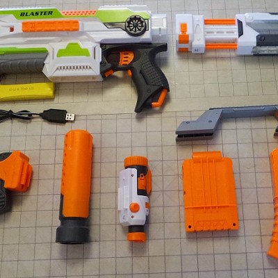 Der Inhalt des kleinen Paketes der Klonulus wie von ALIExpress bestellt.