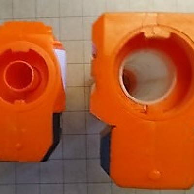 Die LongRange-Verlängerung an der Anschlussseite.