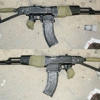 AK147bAK 47:
Terins erster AK Lauf mod
Mag und Stütze von WORKER