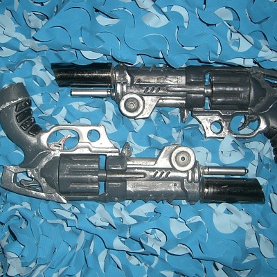 Lanard X-6 Rotary Blaster

Laufmod, Repertierhebel abgetarnt