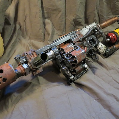 Custom Nerf Doominator Flammenwerfer Mod