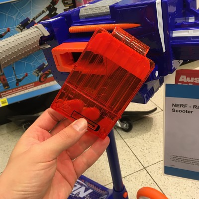 Magazin vom Nerf Scooter