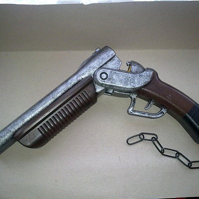 Boomstick von links, voll geöffnet