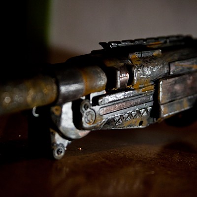 Gesamtwirkung vom Gunmetal&Rost