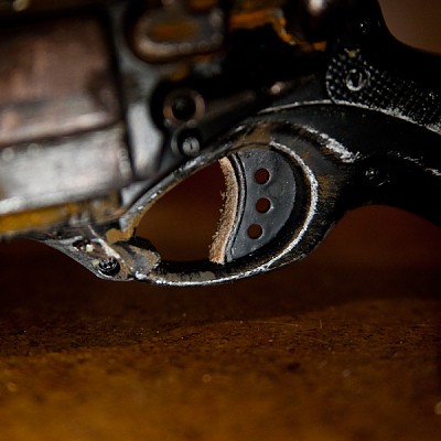 Wildlederabzug. :) Weil's besser iss! :)