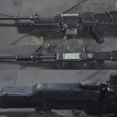 Gunwithnoname

Ehemals eine Longshot.
Hab einiges angesägt, verändert und an anderer Stelle wieder zusammen gefügt. 
Die Knifte wird von einem Bek