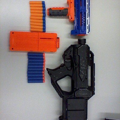 Schusstests mit Lauf, AirzoneDarts und EliteDarts