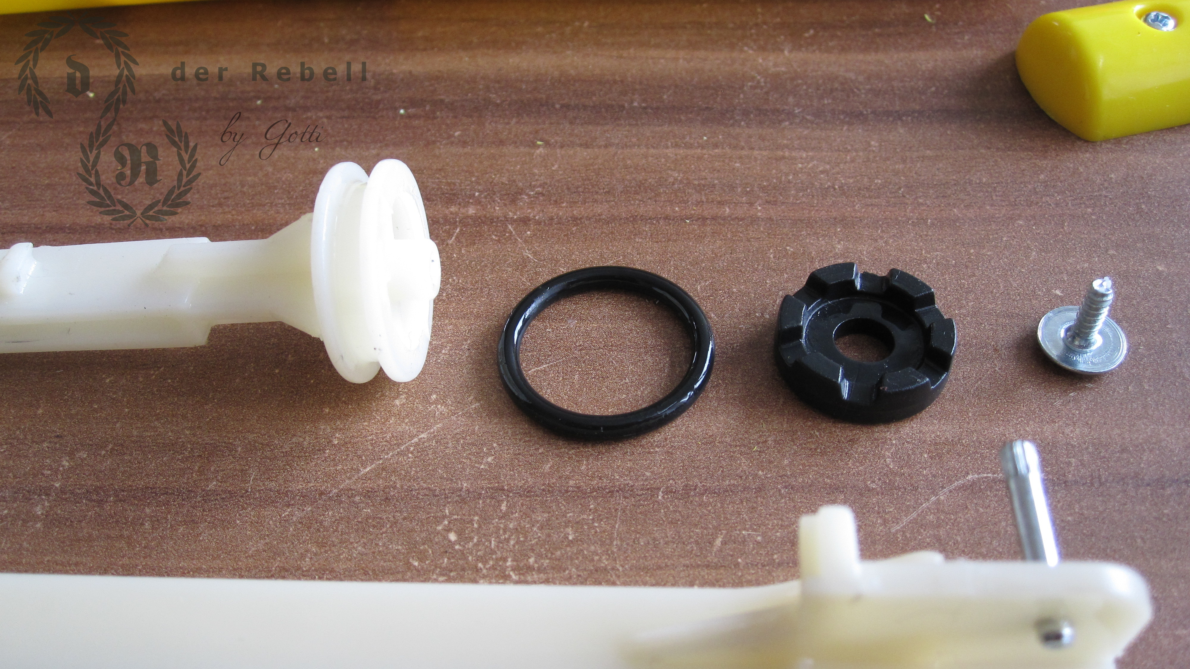 14. Plunger demontiert