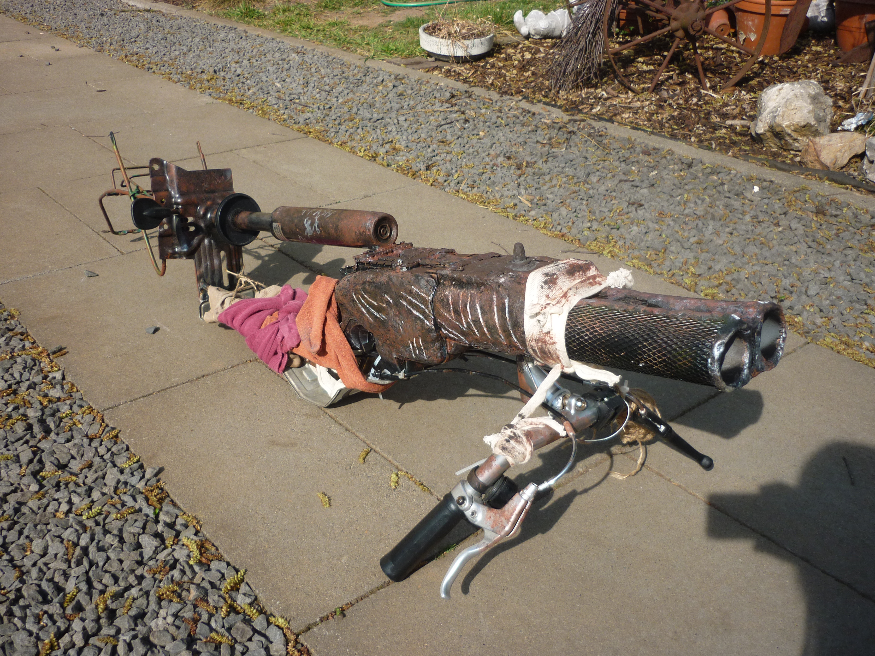 Baby-Gun in voller Pracht