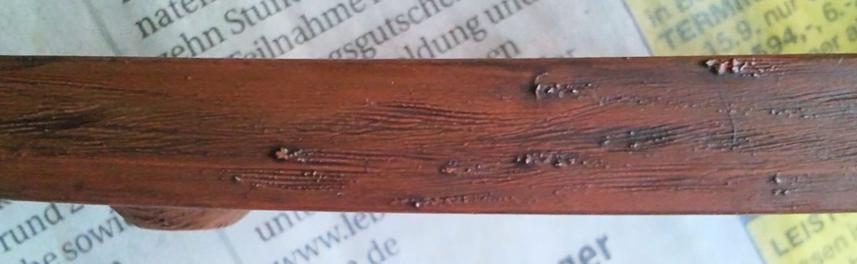 BBB 01: Holzoptik, erster Versuch