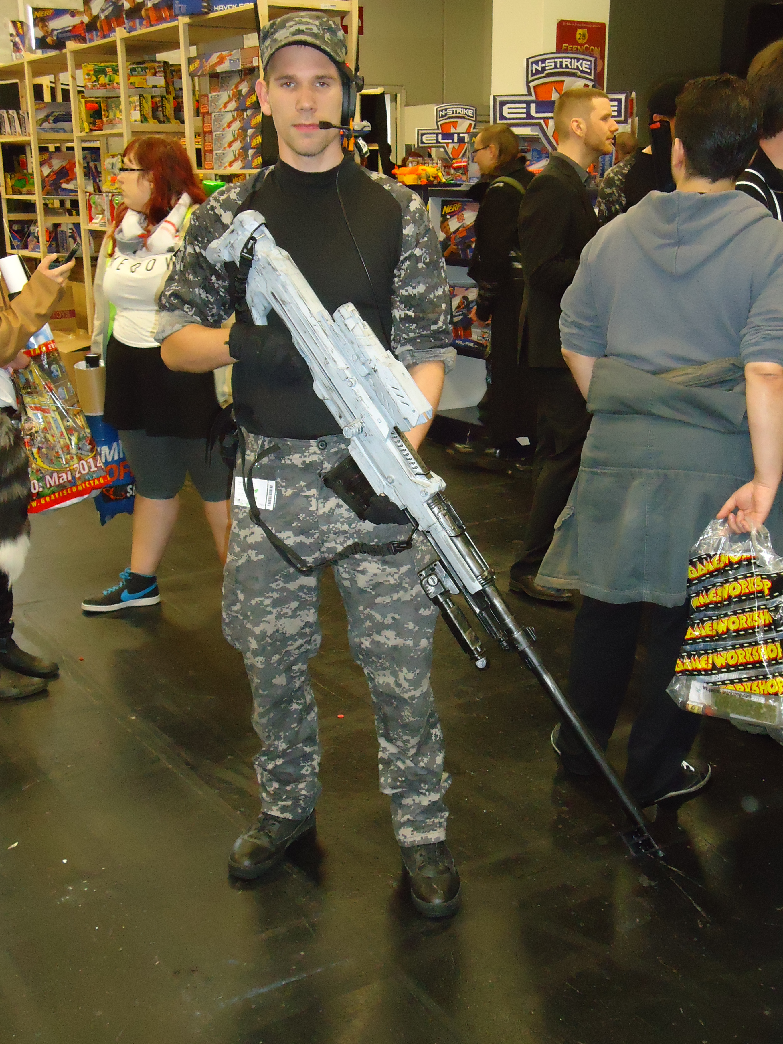 Bei Licht betrachtet sieht der Herr doch gleich viel freundlicher aus