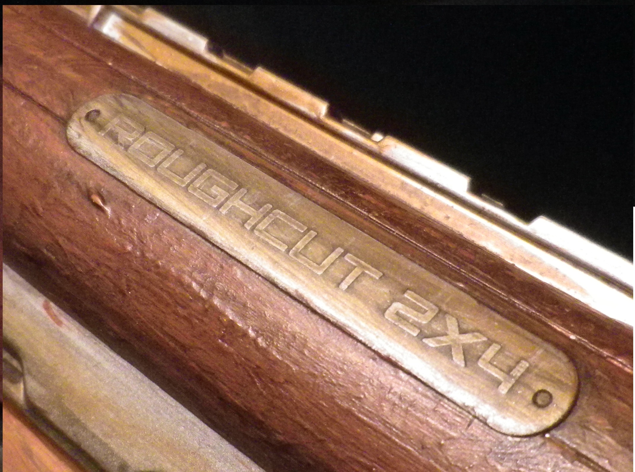 Bin mit der Beamlung von der Namensplakette nicht ganz so zufrieden...