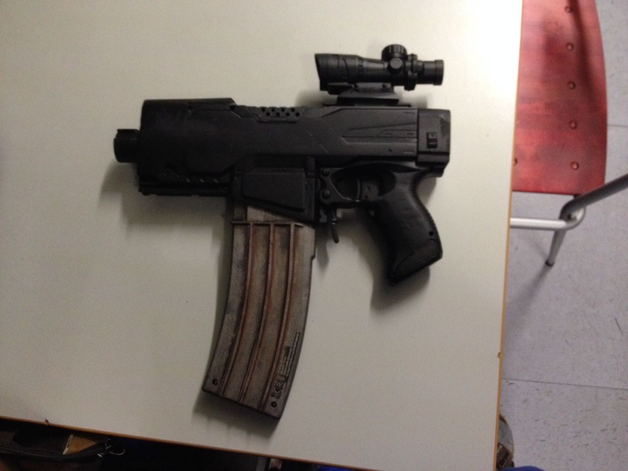 Bissl gross, die BP Banane...