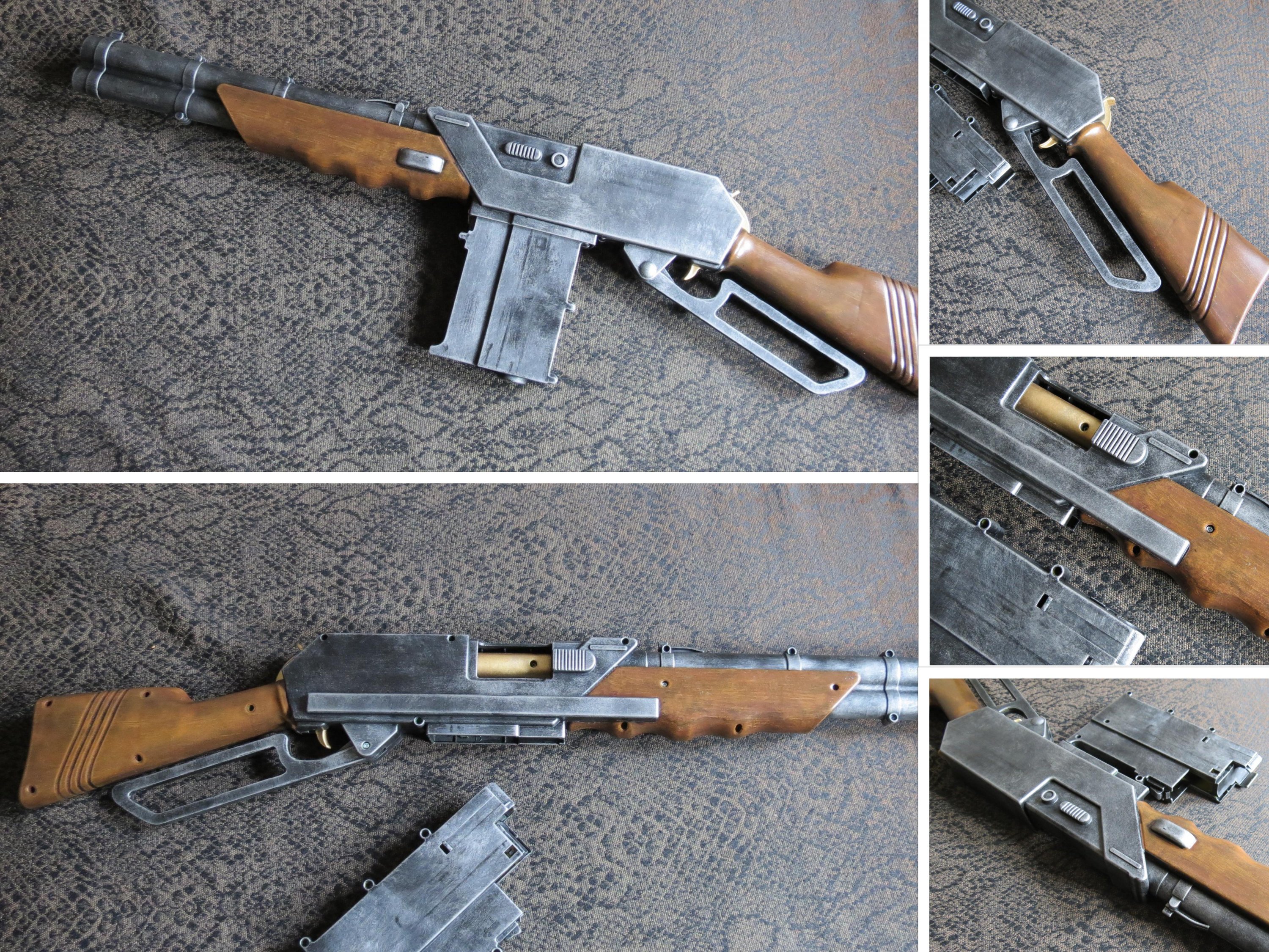 Buzz Bee Custom Mod Winchester Rapid Fire Tek