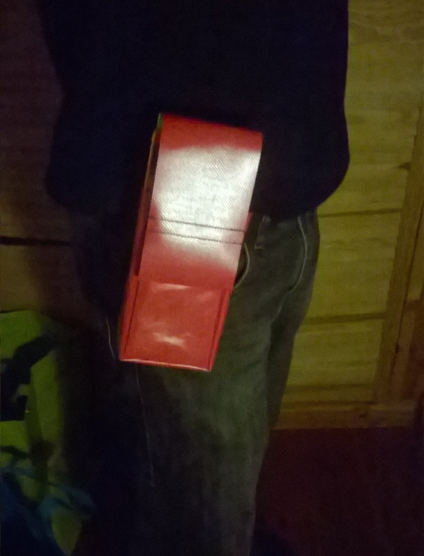 Dave's Magazintasche, Getragen