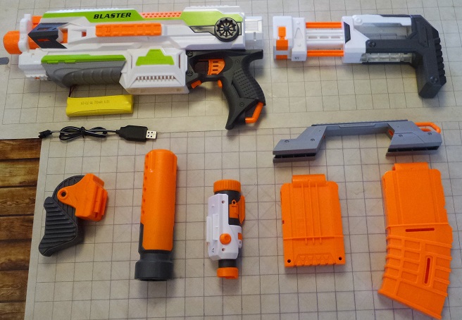 Der Inhalt des kleinen Paketes der Klonulus wie von ALIExpress bestellt.