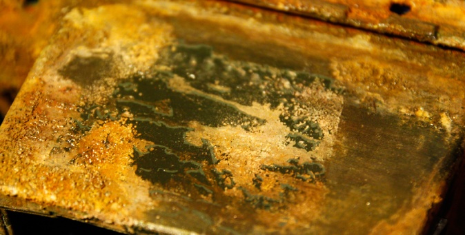 Detail Lackabplatzer 1
Ansicht Magazinschacht