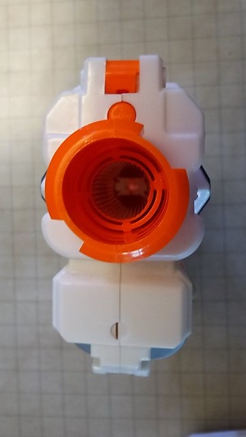 Die Laufverlängerungsaufnahme am Klonulus Mainblaster.