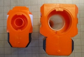 Die LongRange-Verlängerung an der Anschlussseite.