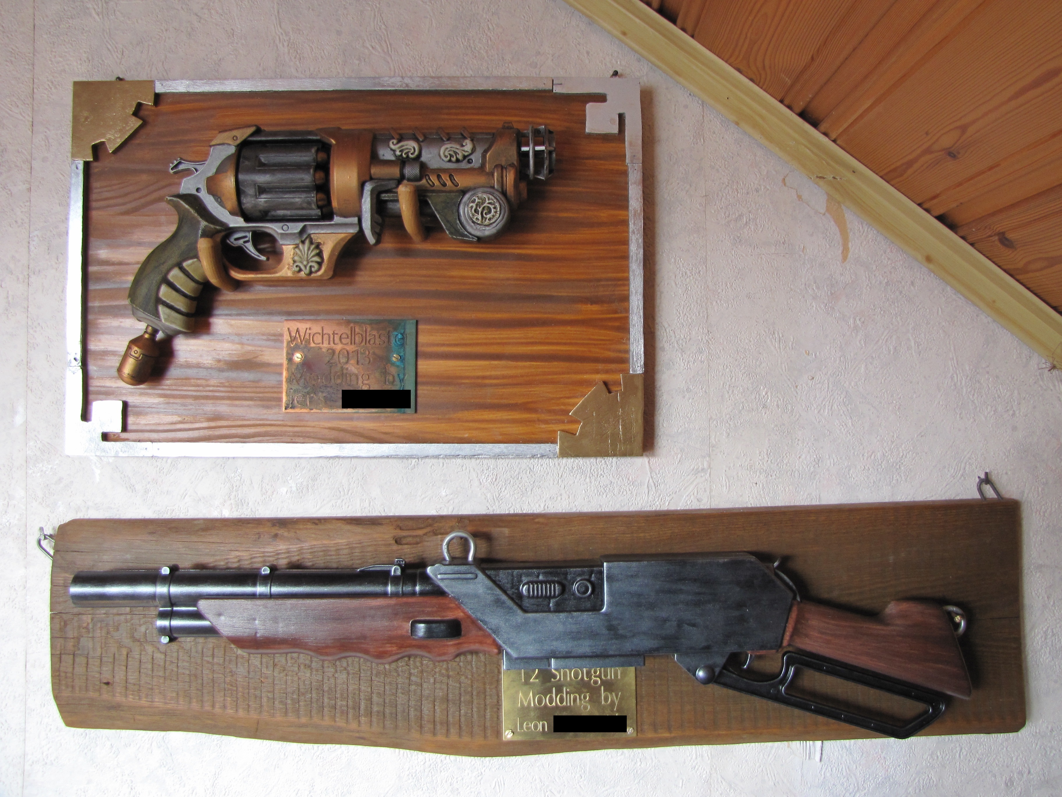 Display Wand Blasted