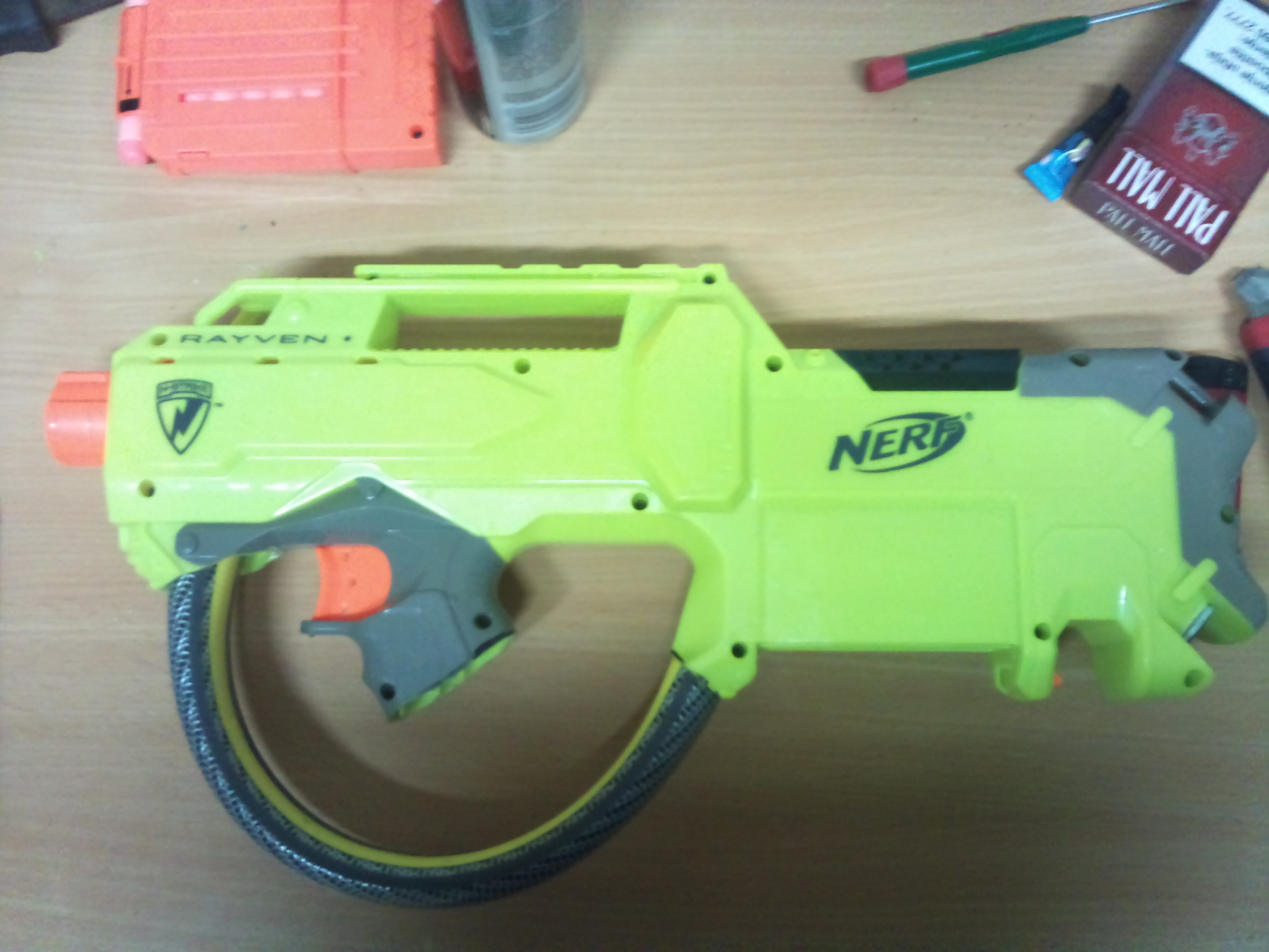 Einlegung des Schlauchs "Anprobe"