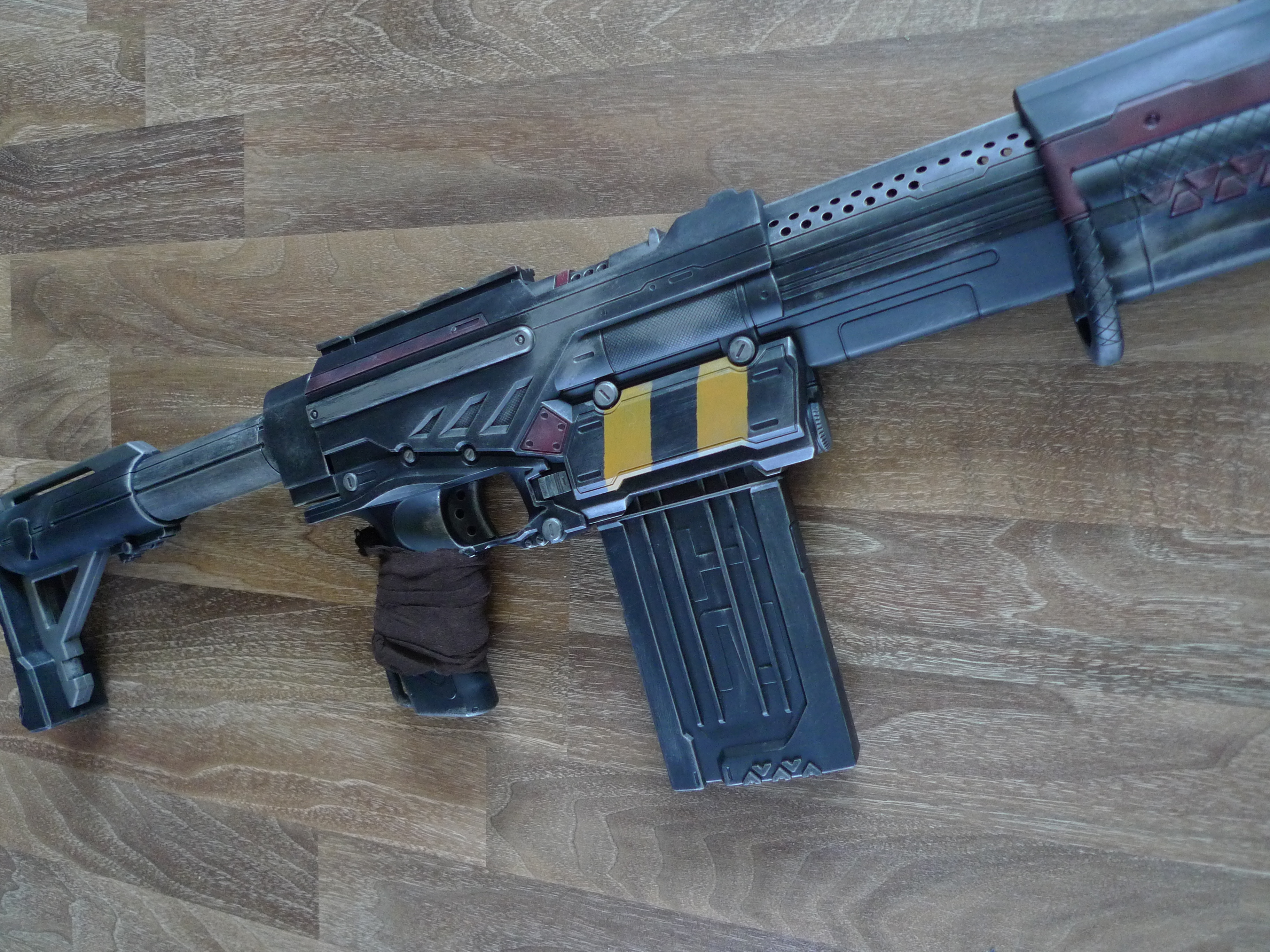 Endlich ist der Schaft fertig