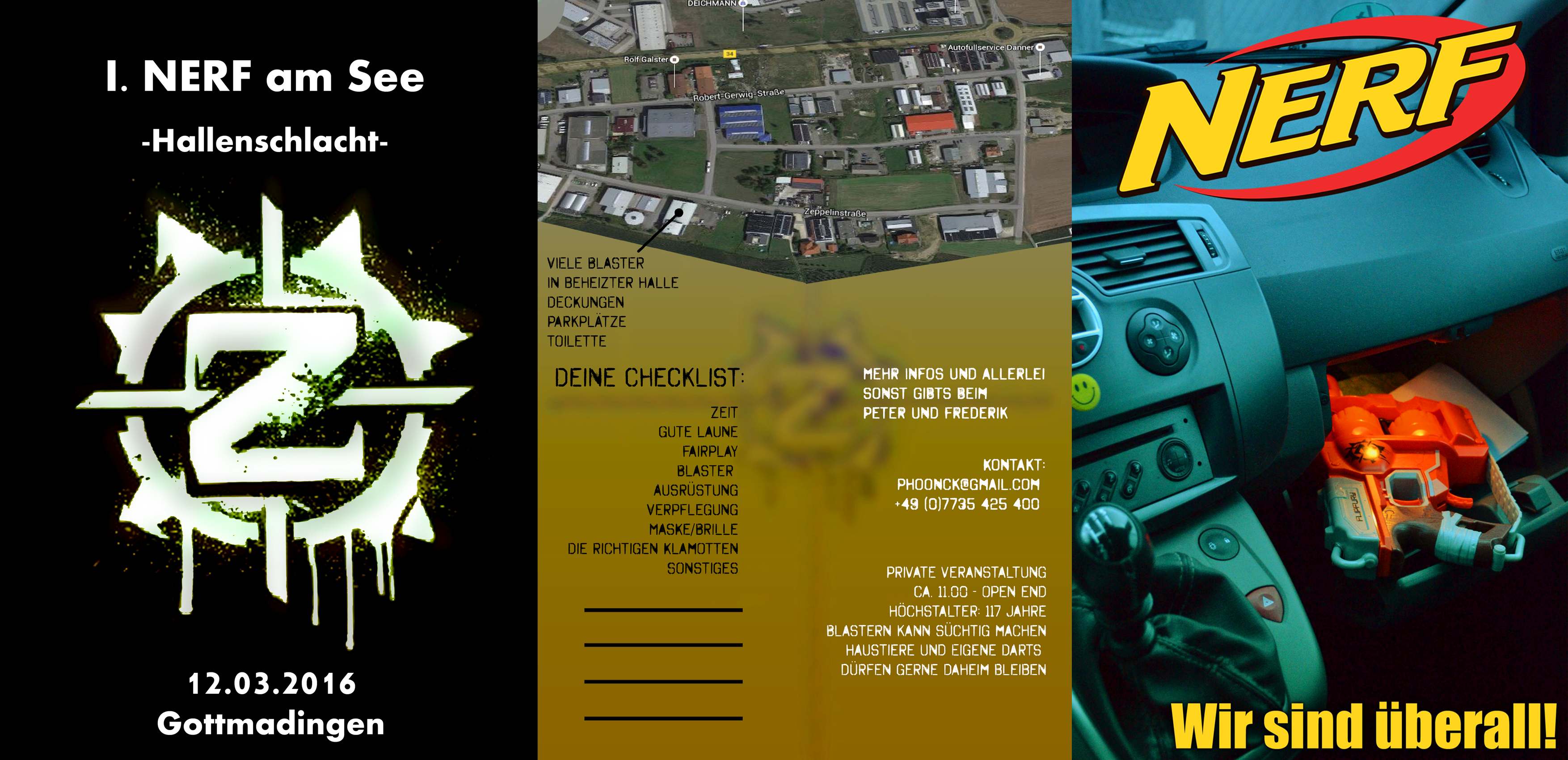 Fazit: 12 Leute + 2 Nachzügler. Nice!