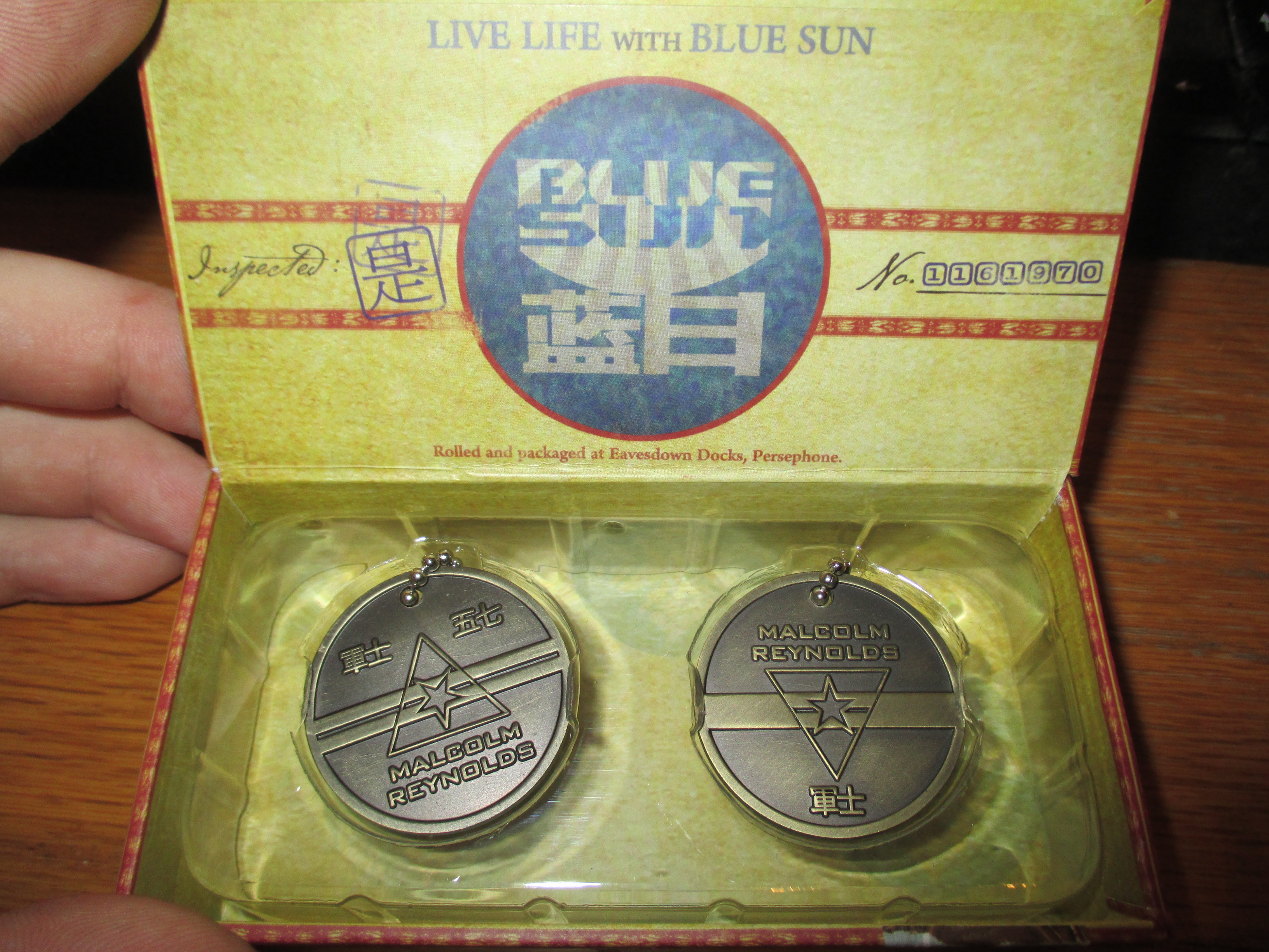 Firefly Erkennungsmarken Offen