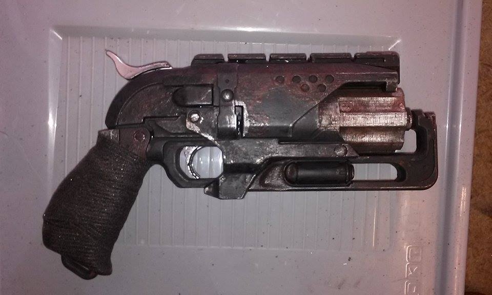 Hammershot mit 7 Schuss Trommel-Mod Und BP Metallteilen