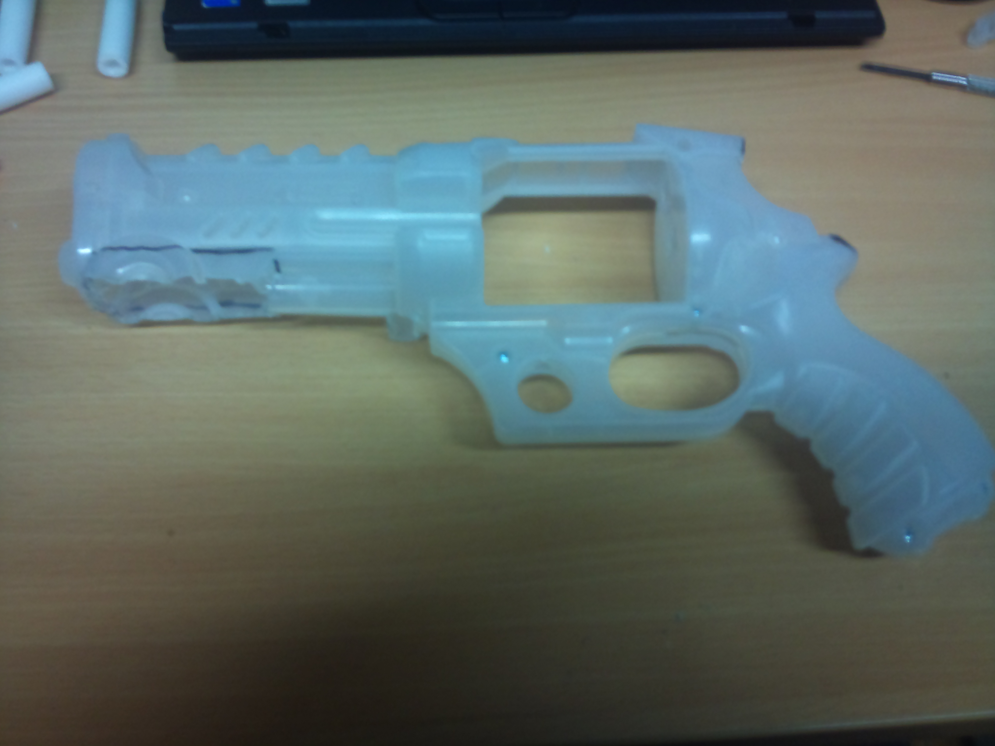 Hier schon der zugeschnittene Body