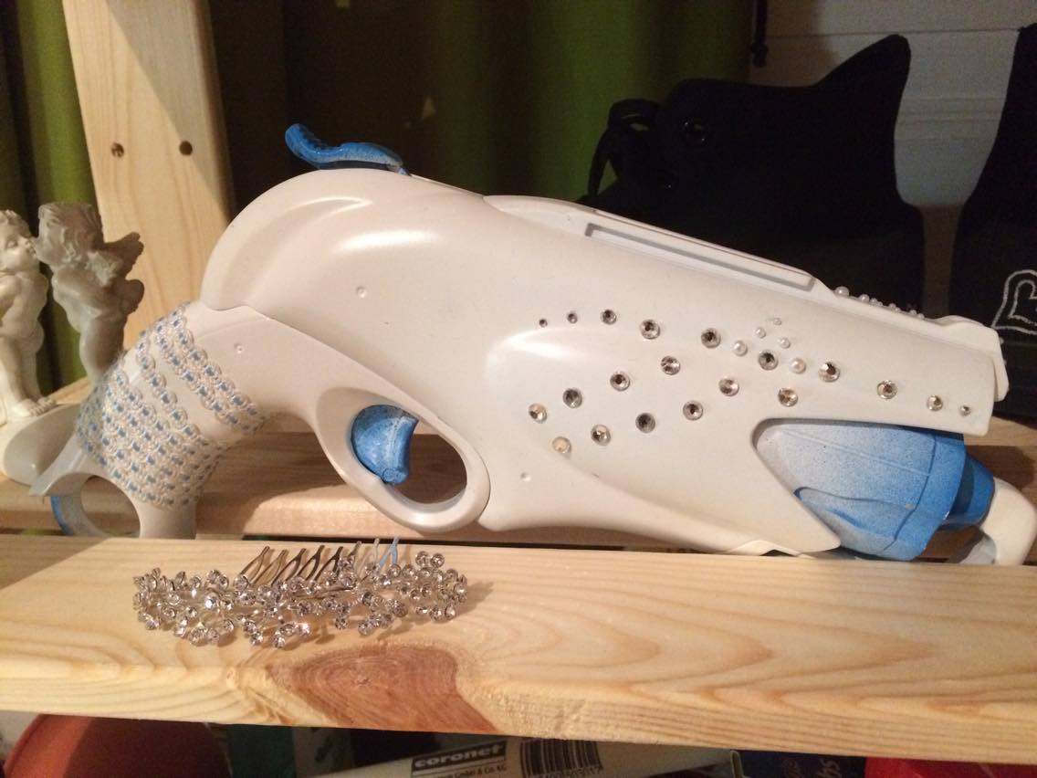 Hochzeits Blaster passend zum Kleid