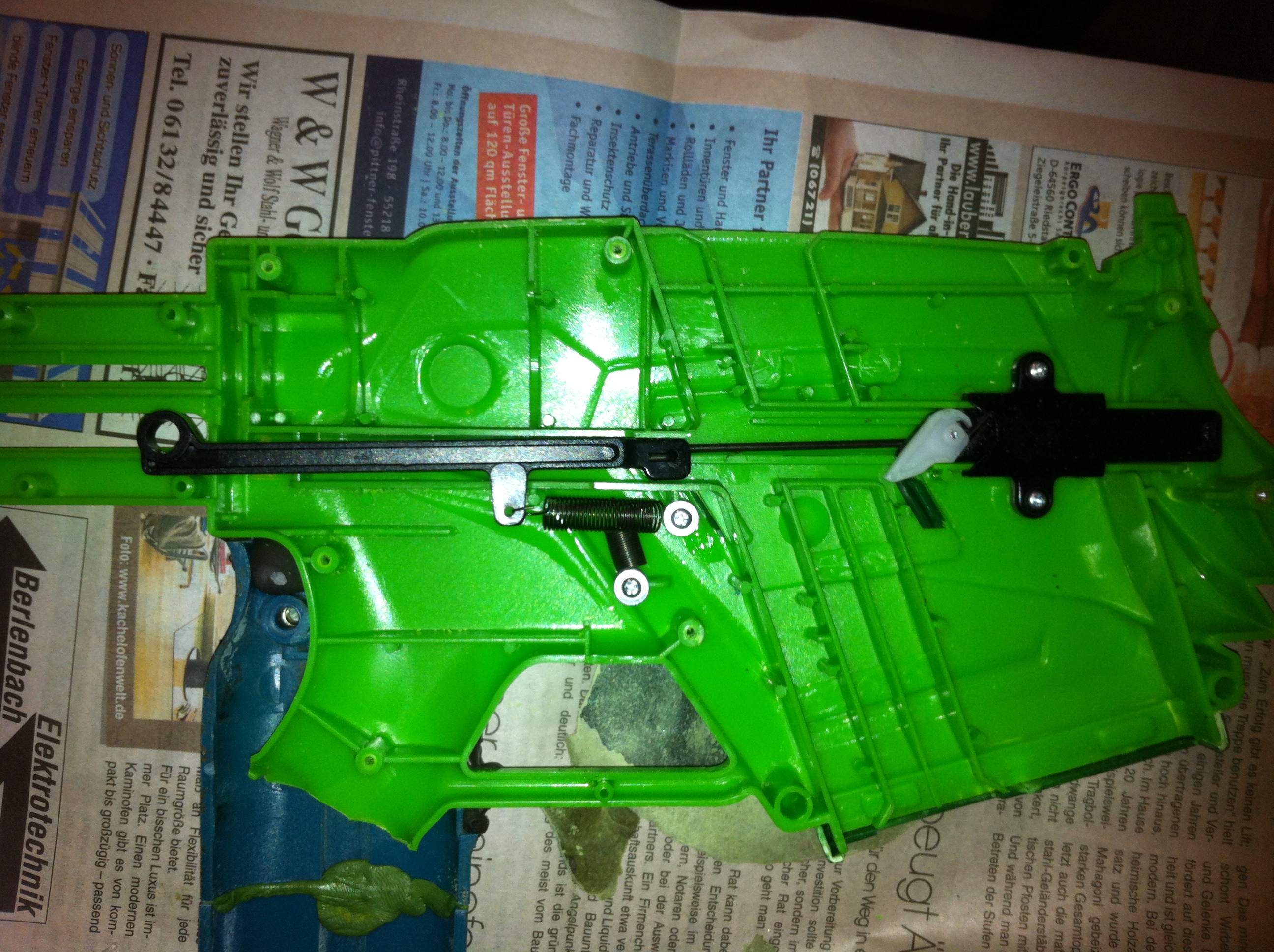 Innenseite angesetzter Griff