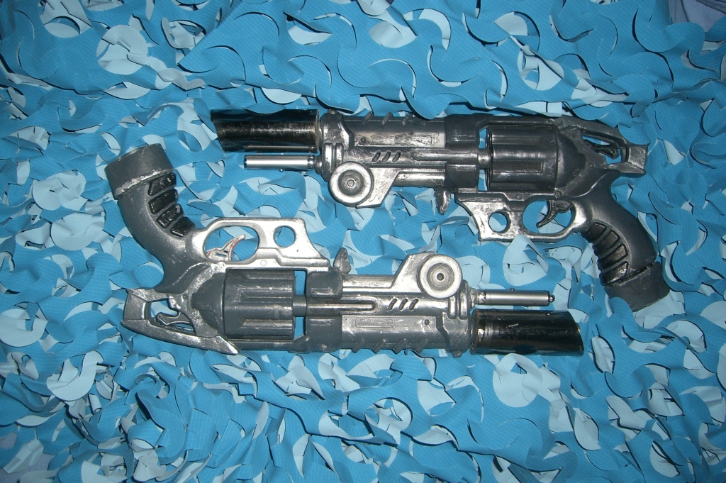 Lanard X-6 Rotary Blaster

Laufmod, Repertierhebel abgetarnt